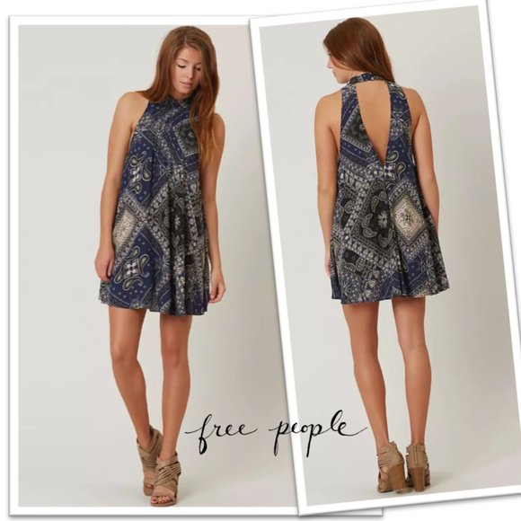 Free People Dresses & Skirts - KEEP Free People Intimately Beaux Slip Dress - Bandana Print, Size S